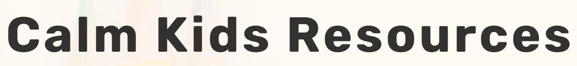 Calm Kids Resources Logo